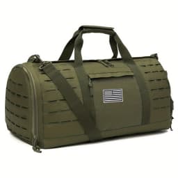 40L Sport Gym Bag Tactical Travel Duffle Bag For Men Fitness Training Bag With Shoe Basketball Outdoor Weekender Bags