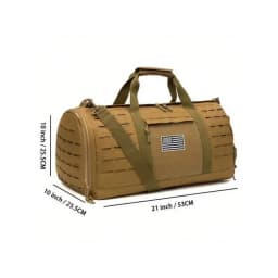 40L Sport Gym Bag Tactical Travel Duffle Bag For Men Fitness Training Bag With Shoe Basketball Outdoor Weekender Bags