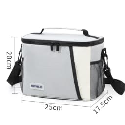 A Must in Winter! Dopamine Color Picnic Ice Bag Diagonally Across Square Lunch Bag Portable Going Out Thickened Aluminum Foil Th