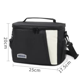 A Must in Winter! Dopamine Color Picnic Ice Bag Diagonally Across Square Lunch Bag Portable Going Out Thickened Aluminum Foil Th