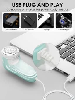 Household Clothing Shaver Fabric Remover USB Electric Fluff Portable Brush Blade Professional Lint Remover Trimmer Professional