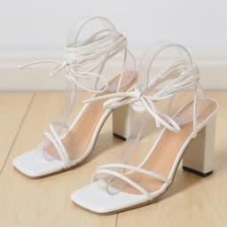 New Summer Fashionable Sexy Cross Belt Stiletto Sandals Elegant Banquet Party High Heels Sandals Summer Wedding Footwear