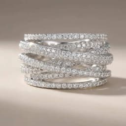 925 Sterling Silver Classic Vintage Line Wrap Zircon Ring For Women Party Luxury Fashion High Quality Fine Jewelry Hot Sales