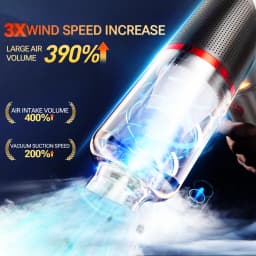 SZUK New 178000Pa Mini Car Vacuum Cleaner Wireless Handheld Cleaner Cleaning Machine Strong Powerful Portable Vacuum Cleaner Car