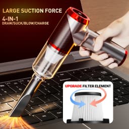 SZUK New 178000Pa Mini Car Vacuum Cleaner Wireless Handheld Cleaner Cleaning Machine Strong Powerful Portable Vacuum Cleaner Car