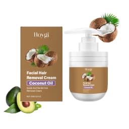 Coconut Oil Hair Removal Cream Face Armpit Leg Arm Beard Fast Hair Remover Painless Nourishing Smooth Skin Hair Growth Inhibitor