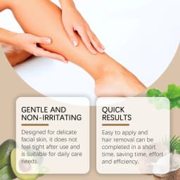 Coconut Oil Hair Removal Cream Face Armpit Leg Arm Beard Fast Hair Remover Painless Nourishing Smooth Skin Hair Growth Inhibitor