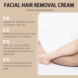 Coconut Oil Hair Removal Cream Face Armpit Leg Arm Beard Fast Hair Remover Painless Nourishing Smooth Skin Hair Growth Inhibitor