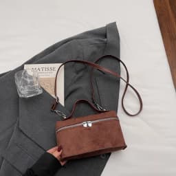 Winter Autumn Premium Suede Crossbody Bags Retro Vintage Messenger Bags for Women Fashion Texture and Versatile Shoulder Bags