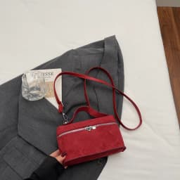 Winter Autumn Premium Suede Crossbody Bags Retro Vintage Messenger Bags for Women Fashion Texture and Versatile Shoulder Bags