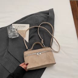 Winter Autumn Premium Suede Crossbody Bags Retro Vintage Messenger Bags for Women Fashion Texture and Versatile Shoulder Bags