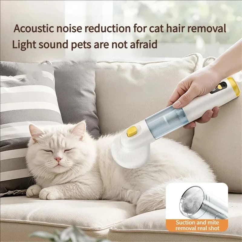 Pet Vacuum Cleaner with Cyclonic Technology Multifunctional Strong Suction for Pet Hair Removal in Car and Home Cleaning