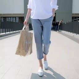 Spring Summer Thin Maternity Wide-Leg Capris for Petite Women, Loose Slim-Fit Straight Leg, High-Waist Belly Support
