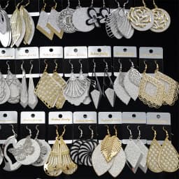 10/20/30/50Pairs/Lot Retro Trend Bohemian Frosting Carved Hollow Earrings For Women Mix Style Jewelry Party Gifts Wholesale