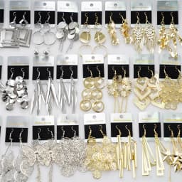 10/20/30/50Pairs/Lot Retro Trend Bohemian Frosting Carved Hollow Earrings For Women Mix Style Jewelry Party Gifts Wholesale