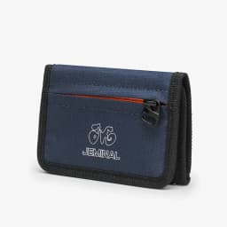 Japanese Style Nylon Trifold Wallet Casual Unisex Young Novelty Money Bag Purse with Zipper Coin ID Card Holder for Men Women