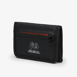 Japanese Style Nylon Trifold Wallet Casual Unisex Young Novelty Money Bag Purse with Zipper Coin ID Card Holder for Men Women