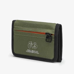 Japanese Style Nylon Trifold Wallet Casual Unisex Young Novelty Money Bag Purse with Zipper Coin ID Card Holder for Men Women