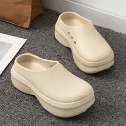 Women's Slippers Minimalist Non Slip Platform 5CM Thick Chef Shoes Men Indoor Outdoor Beach Garden Fashion Couple Sandals