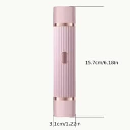 Electric Shaver for Women Waterproof Wet & Dry Hair Razors 2 in 1 Double Head Dual Bikini Hair Trimmer Detachable Head Shaver