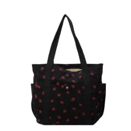 Strawberries Corduroy Handbag Sweet Women's Bag Fashionable Versatile Shoulder Bag Beautiful Simple Commuter Women's Tote Bags