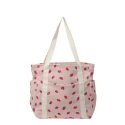 Strawberries Corduroy Handbag Sweet Women's Bag Fashionable Versatile Shoulder Bag Beautiful Simple Commuter Women's Tote Bags