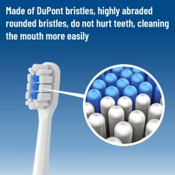 Replacement Brush Heads For Mijia T301 T302 T501 /501CSonic Electric Toothbrush Head DuPont Soft Bristle Nozzles
