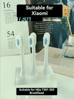 Replacement Brush Heads For Mijia T301 T302 T501 /501CSonic Electric Toothbrush Head DuPont Soft Bristle Nozzles