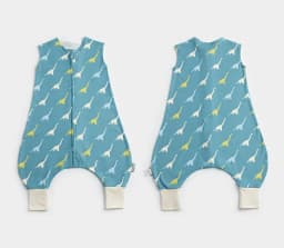 Kids Pajamas Summer Thin Sleeveless Split Legs Jumpsuit 2-Ways Zippers Children Sleepwear 1-4 Years Girls Boys Sleeper Blanket