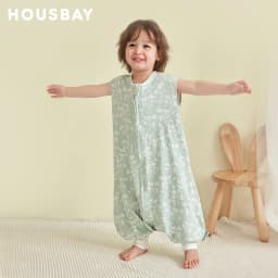 Kids Pajamas Summer Thin Sleeveless Split Legs Jumpsuit 2-Ways Zippers Children Sleepwear 1-4 Years Girls Boys Sleeper Blanket