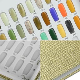 New 308/216/160/120 Professional Model Nail Polish Color Leather Cover Display Bookshelf Color Card Chart Painting Nail Art Tool