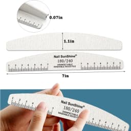 50pcs Nail File Wooden Sanding Buffer Block Pedicure Manicure UV Gel Nail Polish Pro Nail Files Artificial Nail Tips Tools