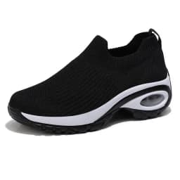 2024 Summer New Women Fashion Casual Sport Shoes Wedge Platform Sneakers Ladies Breathable Vulcanized Shoes