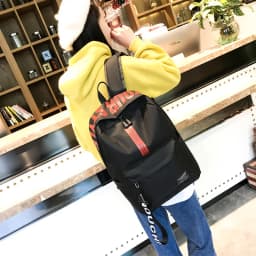 2025 Large Capacity Oxford Backpack Solid Color Multi-Functional Simple Design for Students Ideal Back-to-School Season