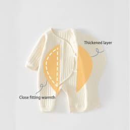 AYNIGIELL Autumn 0-6Months Baby Rompers Newborn Girls/Boys 100%Cotton Clothes of Long Seeve Infant Clothing