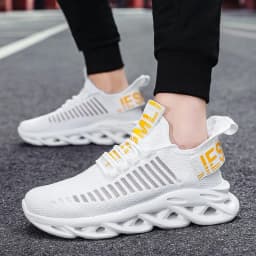 MAEDEF Men Shoes Comfortable Casual Sneakers Breathable Platform Running Shoes Man Mesh Tenis Sport Shoes Waling Tenis Masculino