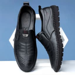 Spring Autumn New Men's Leather Shoes Business soft soled casual footwear Fashion versatile flat Comfortable light male shoes