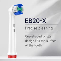 Compatible Branu Oral Electric Toothbrush Head 3709/D12/3756/3757B Replacement D100