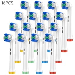 Compatible Branu Oral Electric Toothbrush Head 3709/D12/3756/3757B Replacement D100