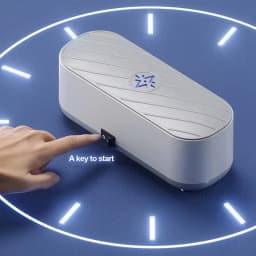 Ultrasonic Cleaning Machine 45000Hz High Frequency Vibration Wash Cleaner Washing Jewelry Glasses Watch Ring Dentures Cleaner