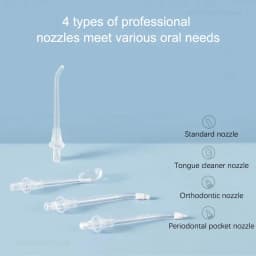 Mijia MEO701/MEO705 Portable Oral Irrigator Dental Teeth Whitening Flosser Tooth Cleaner Waterpulse Water Thread Teeth