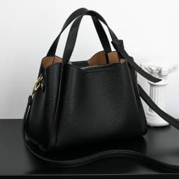 Retro Fashion Simple New Texture Large Capacity Shoulder Bag Women's Handbags Portable Messenger Bucket Bag