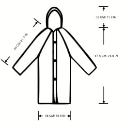 Boys Girls Rain Coat with Pocket Cartoon Animal Raincoat Kids Stylish Waterproof Rain Jacket Toddler Children Rain Poncho