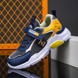 Children's Shoes Boy Sneakers in the Spring and Autumn with Breathable Non-Slip Surface Pupil Cuhk Boy Fashion Shoes
