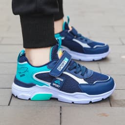 Children's Shoes Boy Sneakers in the Spring and Autumn with Breathable Non-Slip Surface Pupil Cuhk Boy Fashion Shoes
