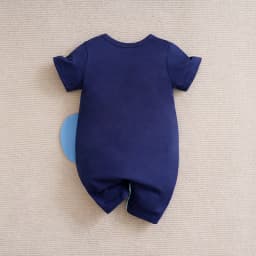 Newborn Clothes Cute Cartoon 3d Elephant Cotton Comfortable And Soft Summer Boys And Girls 0-18 Short Sleeved Baby Jumpsuit