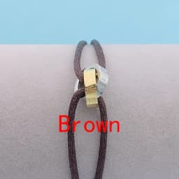 Diy Stainless Steel Adjust Rope Two Color Metal Love Letter Engrave Bracelet For Women Man Unisex Valentine Day Whosale Fashion