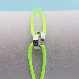 Diy Stainless Steel Adjust Rope Two Color Metal Love Letter Engrave Bracelet For Women Man Unisex Valentine Day Whosale Fashion