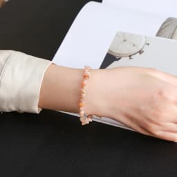 Natural Stone Tourmaline Amethyst Rock Quartz Crystal Chip Bead Bracelet Women Reiki Healing Adjustable Chain Fashion Jewelry
