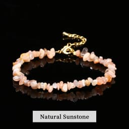 Natural Stone Tourmaline Amethyst Rock Quartz Crystal Chip Bead Bracelet Women Reiki Healing Adjustable Chain Fashion Jewelry